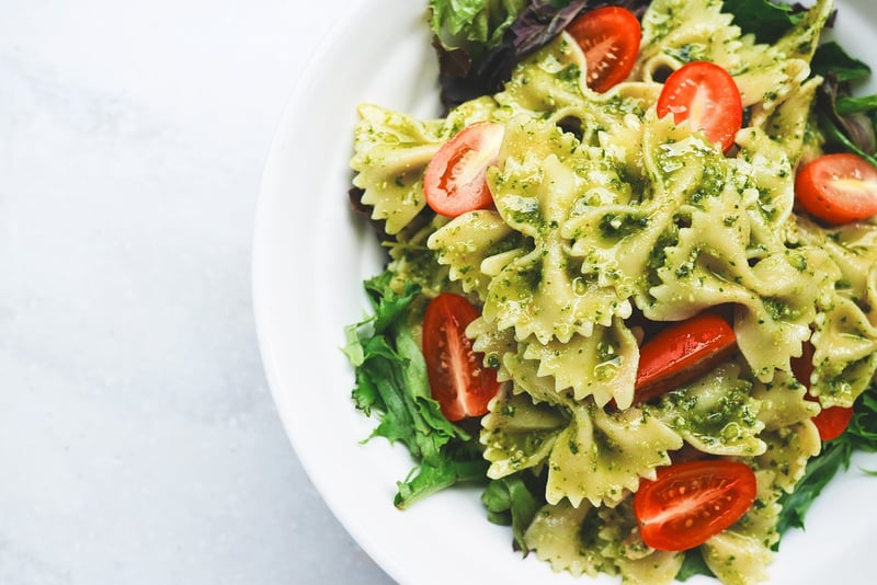 Zucchini Noodles with Pesto Sauce